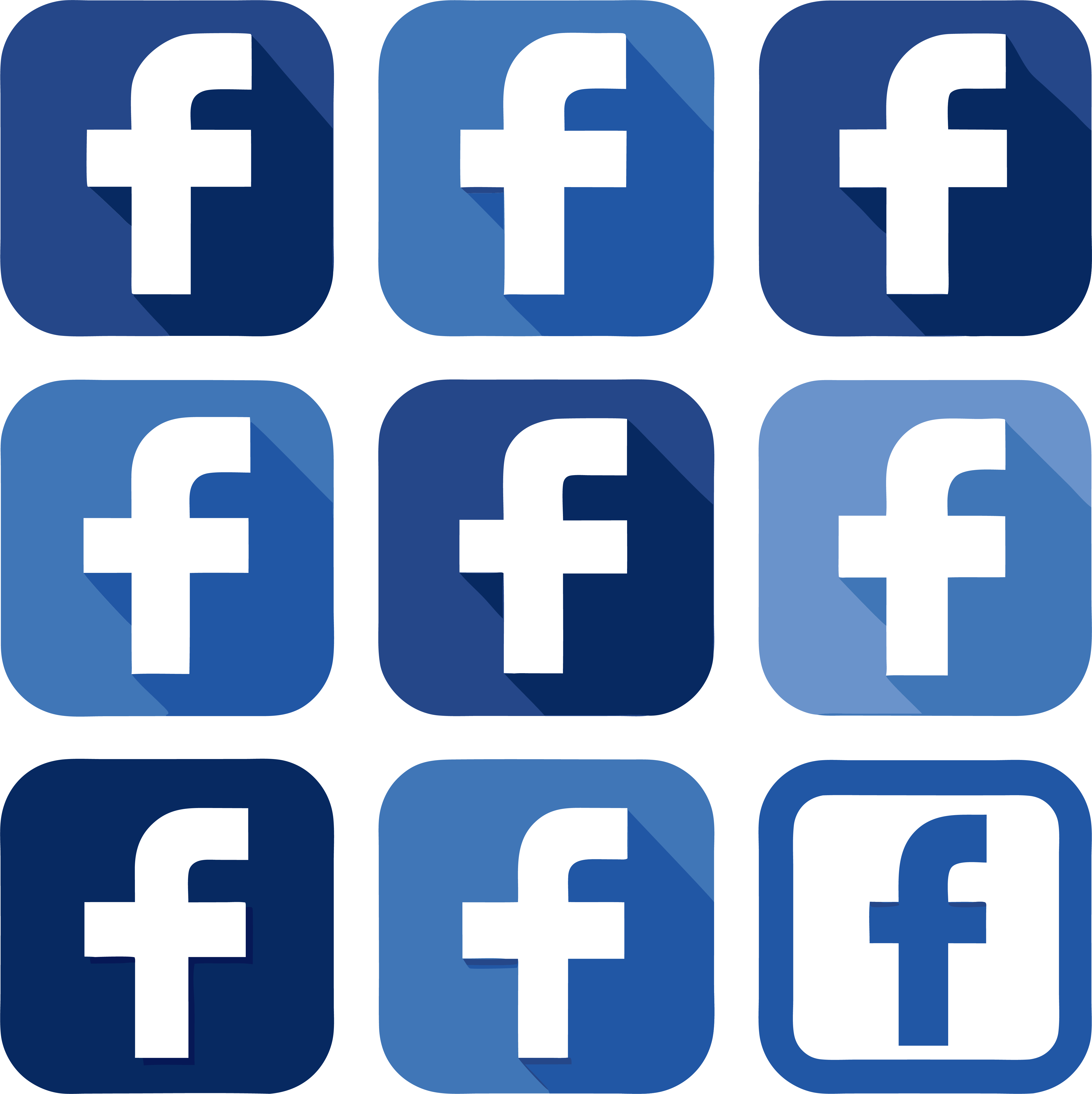 Facebook Icon Pack Png