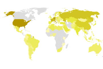 Countries by Gold Reserves