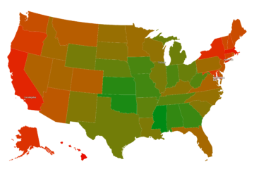 Cost of Living by State in the United States 2024