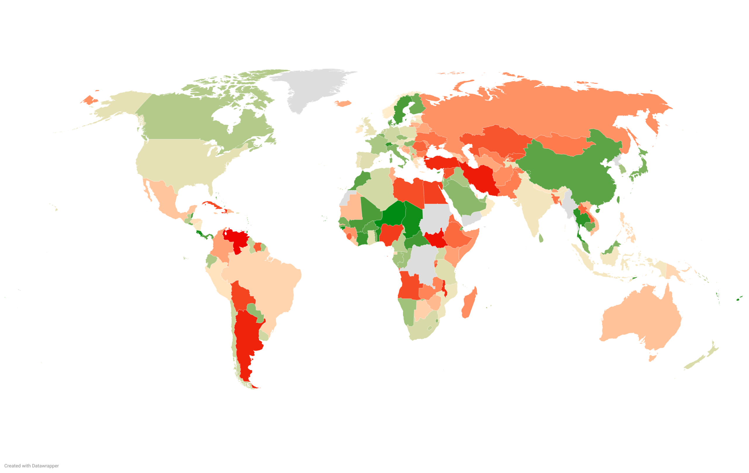 Inflation Rate by Country 2026
