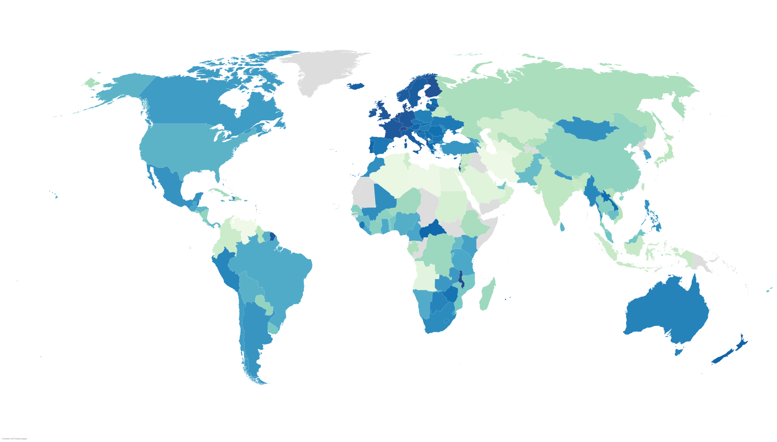 lpg prices by country 2026 map