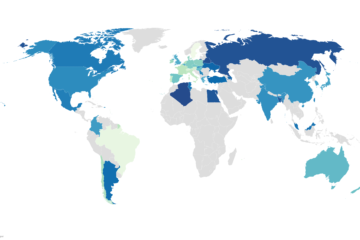 natural gas prices by country 2026 map